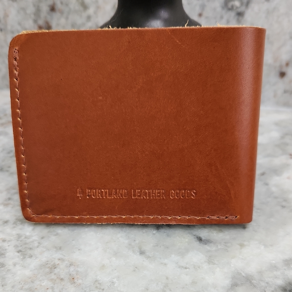 Portland Leather Tan Bifold Wallet